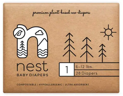 a pack of Nest Diapers