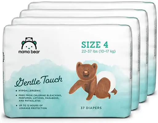 a pack of Mama Bear Gentle Touch diapers