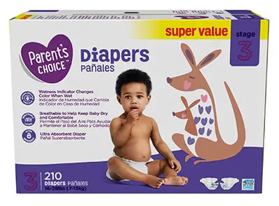 Parents-Choice-Diapers-walmart-brand