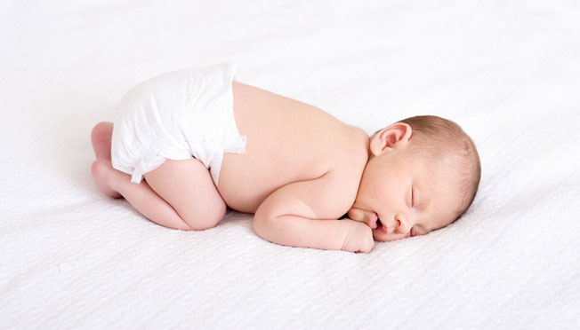 an image of a sleeping baby