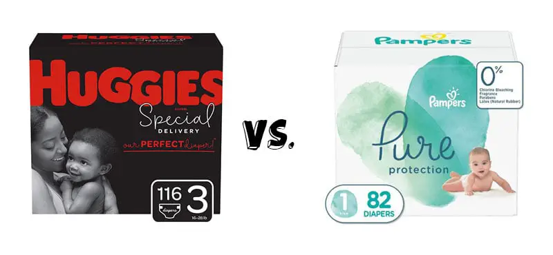 Huggies Special Delivery versus Pampers Pure Protection