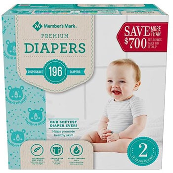 Members Mark Diapers Sams Club
