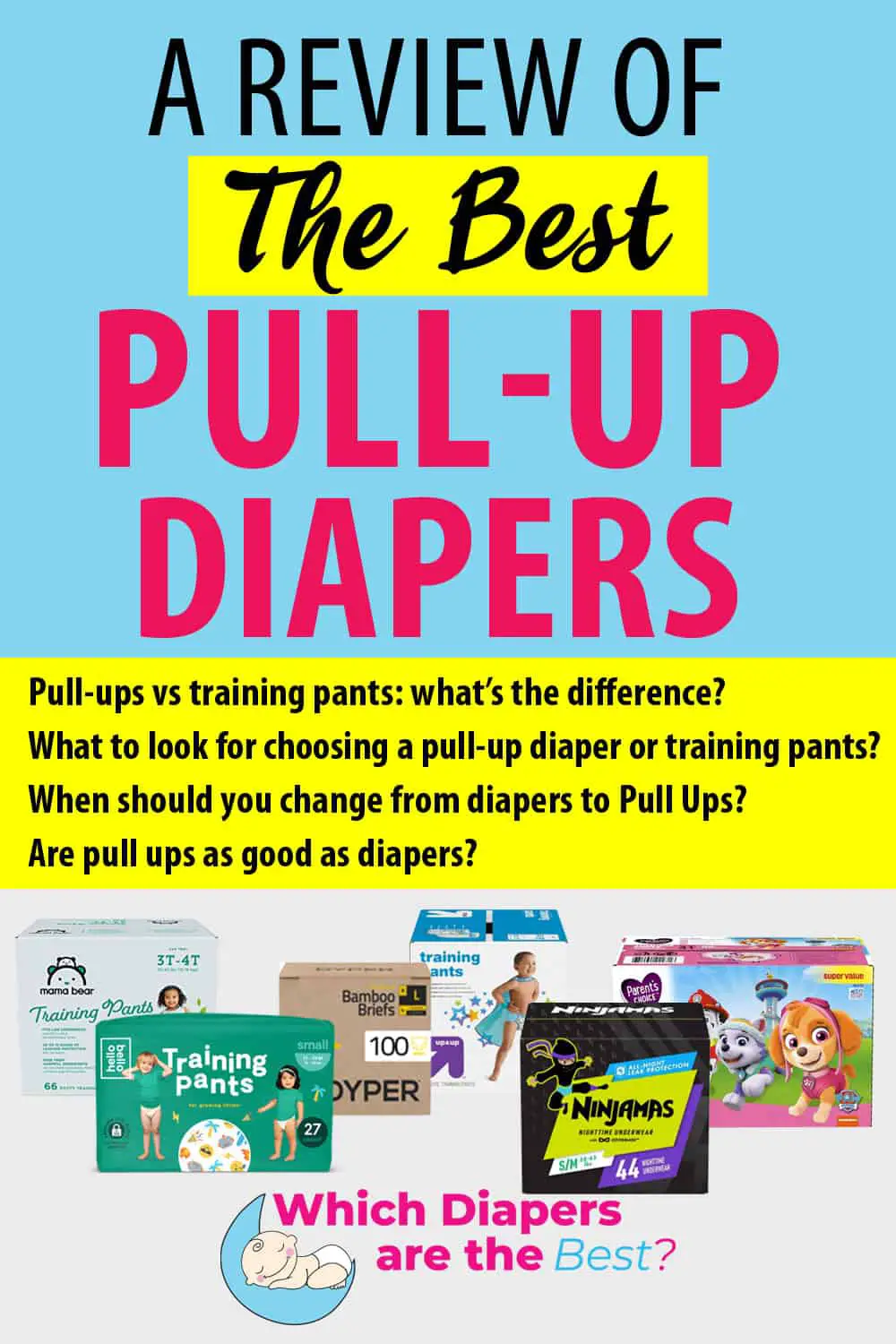 Best pull-up diapers pinterest pin