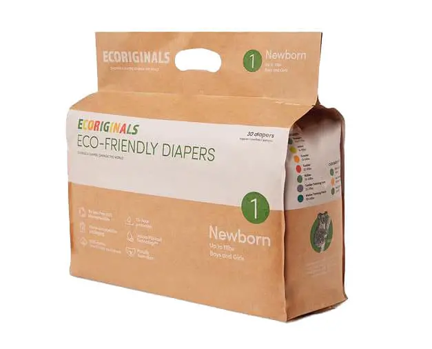 a pack of Ecoriginals Diapers