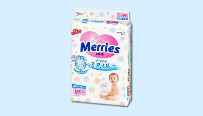 Merries Diapers Widget