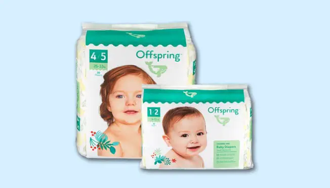 a pack of offspring diapers