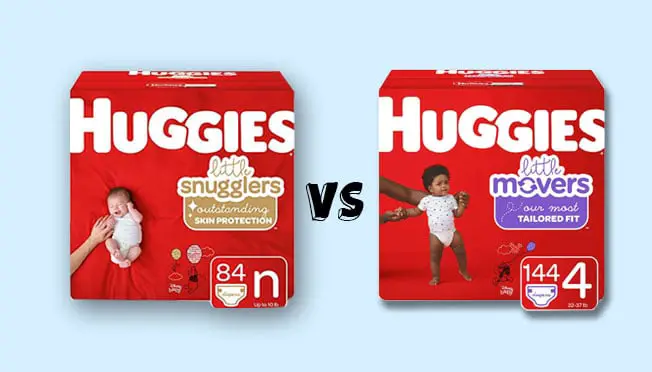 Huggies Little Movers vs Little Snugglers